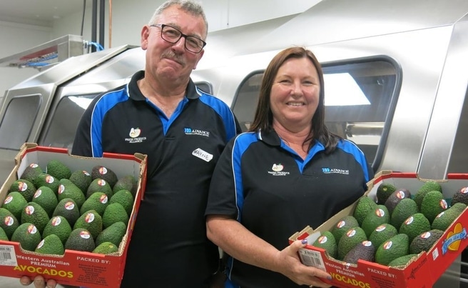 Wayne and Jennie Franceschi of Fresh Produce Alliance. Picture: Brad Thompson