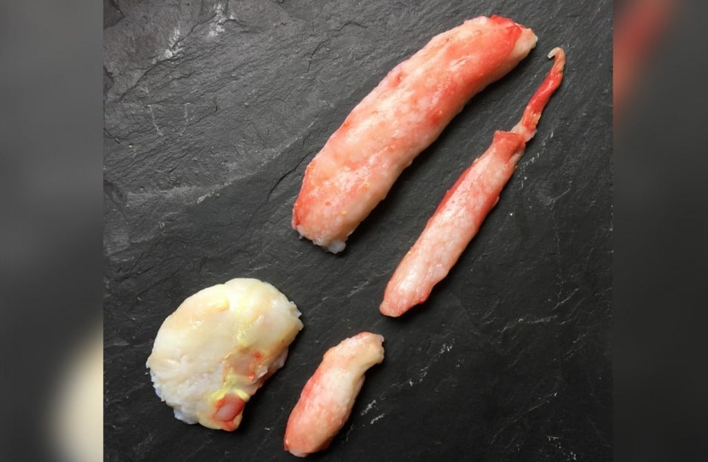 Fig. 6. HPP king crab legs. Image source: Seafood Expo 2016 Fig. 6. HPP king crab legs. Image source: Seafood Expo 2016