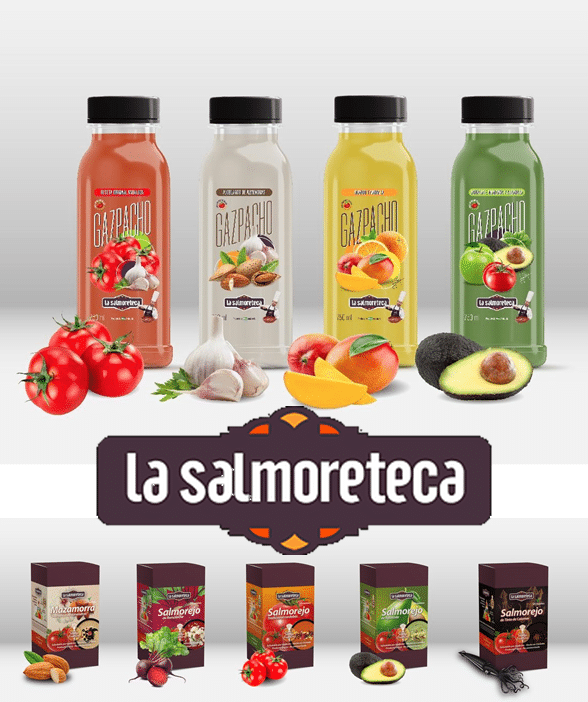 Range of products of La Salmoreteca with extended Shelf-life