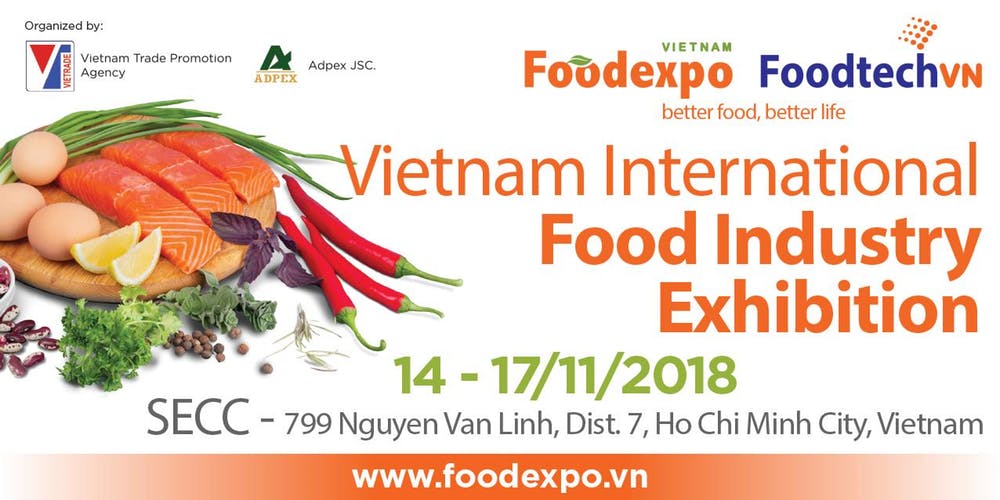 Anuncio Vietnam Food Expo 2018