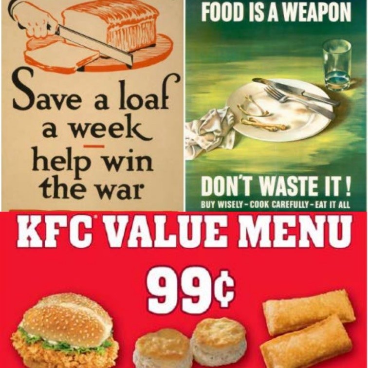 food waste advertising