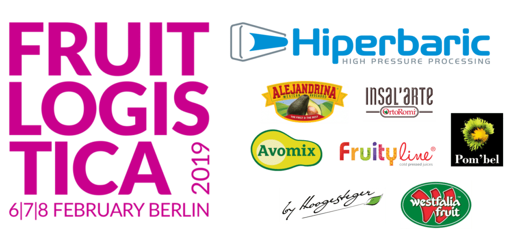Hiperbaric and their customers attending Fruit Logistica 2019 Hiperbaric and their customers attending Fruit Logistica 2019