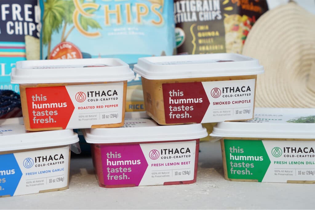 Ithaca es uno de los principales productores de Humus HPP del mercado
