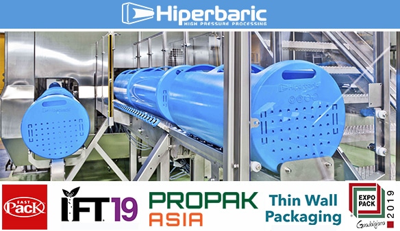 Packaging trade shows that Hiperbaric going to attend in June.