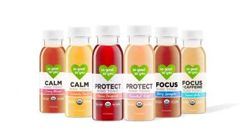 Image 3. HPP Beverage ‘Mind Tonics’ of So Good So You. Source: Bevnet