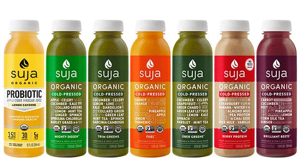 Suja es una de las marcas de zumos HPP mas conocidas en el mundo