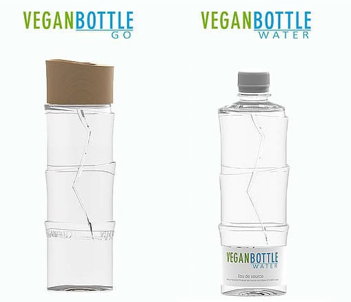 "Botella vegana" biodegradable de Lyspackaging