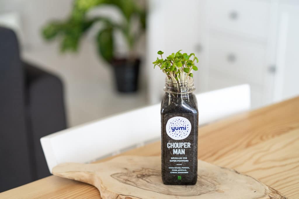 Botella de PLA biodegradable de Yumi Botella de PLA biodegradable de Yumi