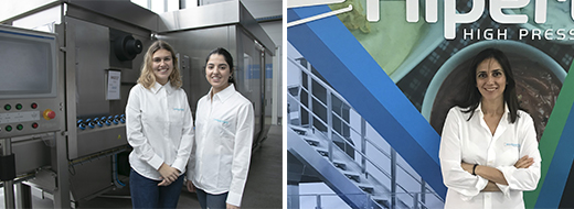 Margarida Rodrigues, experta en Biotecnología Industrial, y Patricia López, especializándose en Tecnología de los Alimentos, son las dos últimas incorporaciones de mujeres stem en la compañía. Ángeles Ruiz forma parte de la delegación de Hiperbaric en Miami.