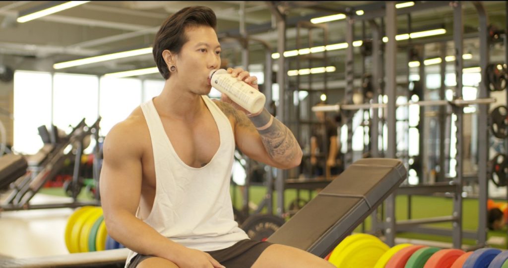 Brian Chia, dueño de BE Protein Smoothies y entusiasta del fitness 