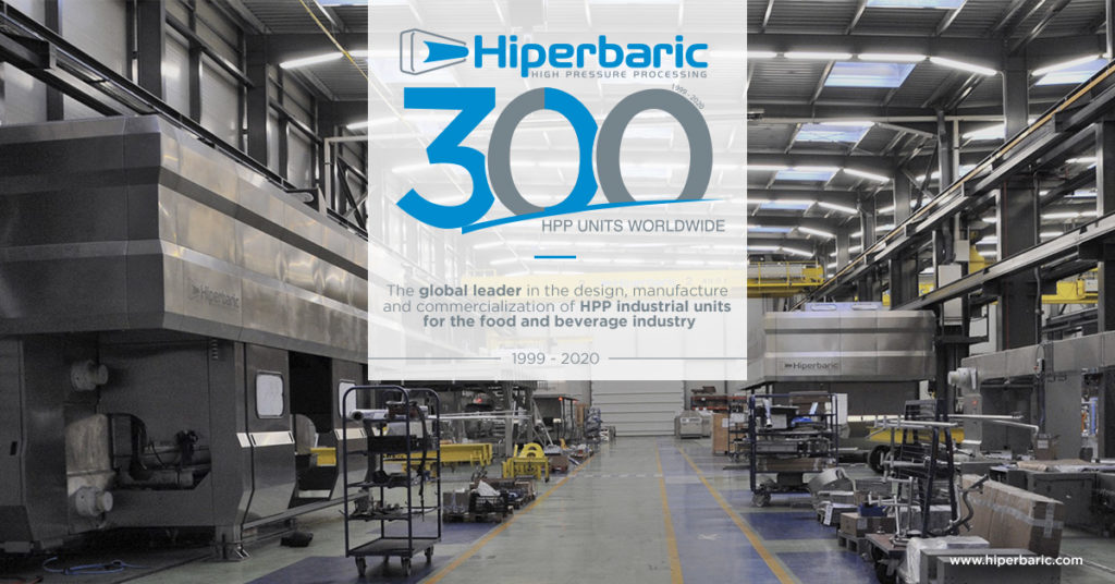 Hiperbaric installs its 300th HPP machine at Calavo Growers