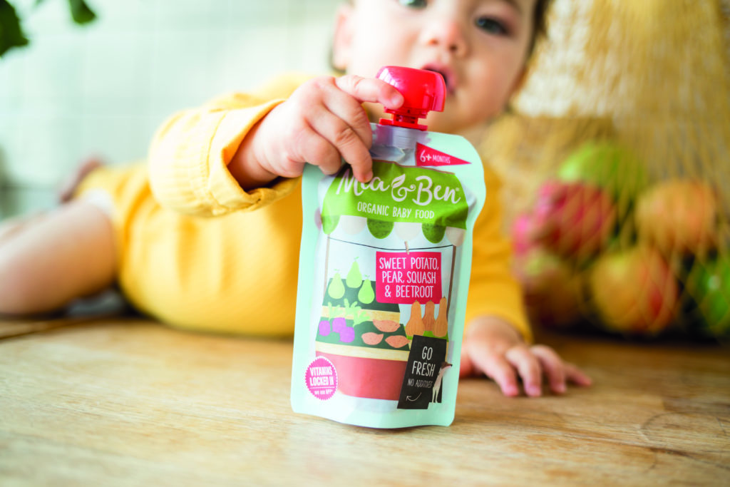 HPP baby food mades with fruits and vegetables