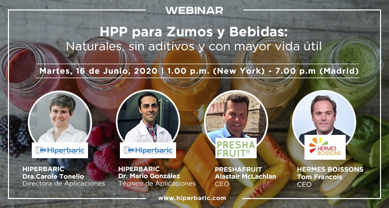 Webinar zumos y bebidas