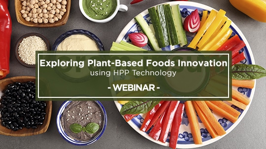 Webinar Hiperbaric: Exploring Plant-based foods innovation