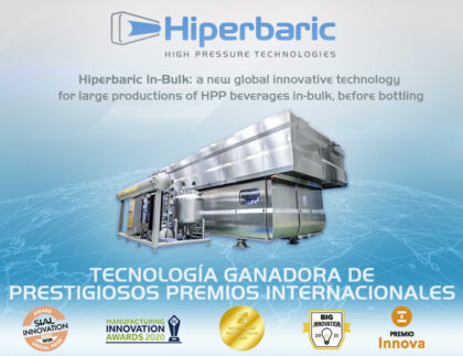 HPP InBulk: Tecnología ganadora de prestigiosos premios internacionales