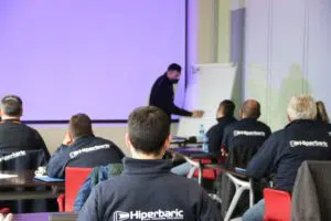 Maintenance managers attending on of the sessions during Hiperbaric's training course