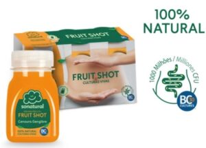 So natural HPP shots pack (100 mL x 3)