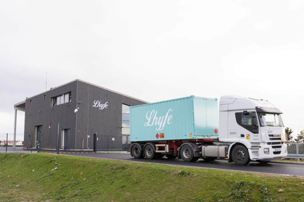 Planta de producción de hidrógeno verde y renovable de Lhyfe situada en Vendée – Francia