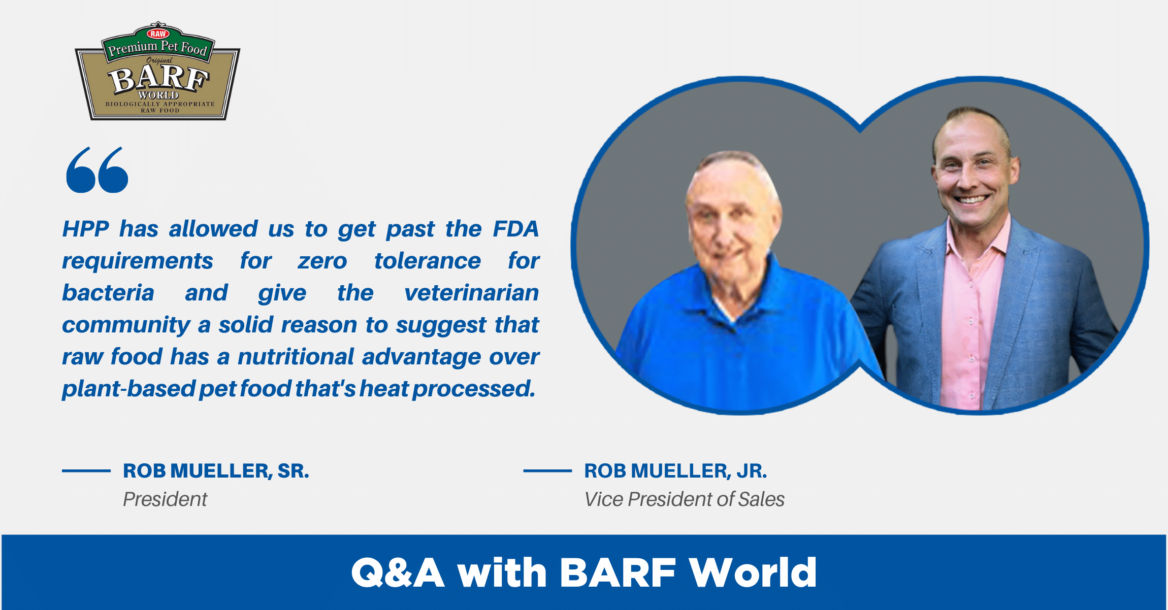 Q&A with BARF World