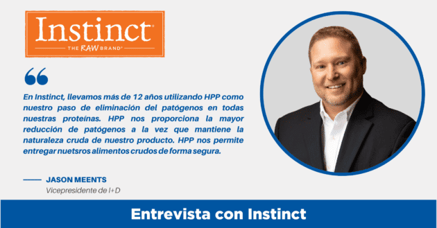 Entrevista con Instinct sobre el uso de HPP para la elaboración de alimentos crudos para mascotas