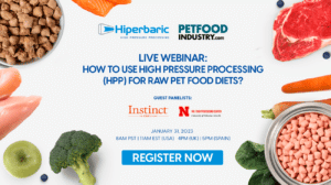 Webinar en directo: How to Use HPP for raw pet food diets