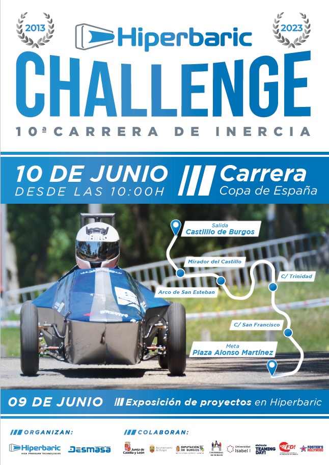 Cartel promocional-Hiperbaric Challenge 2023
