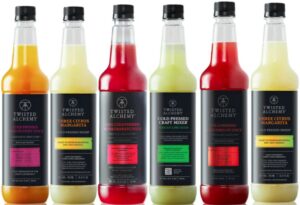 Margarita Madness Kit consisting of various high-pressure processed juices offered by TWISTED ALCHEMY