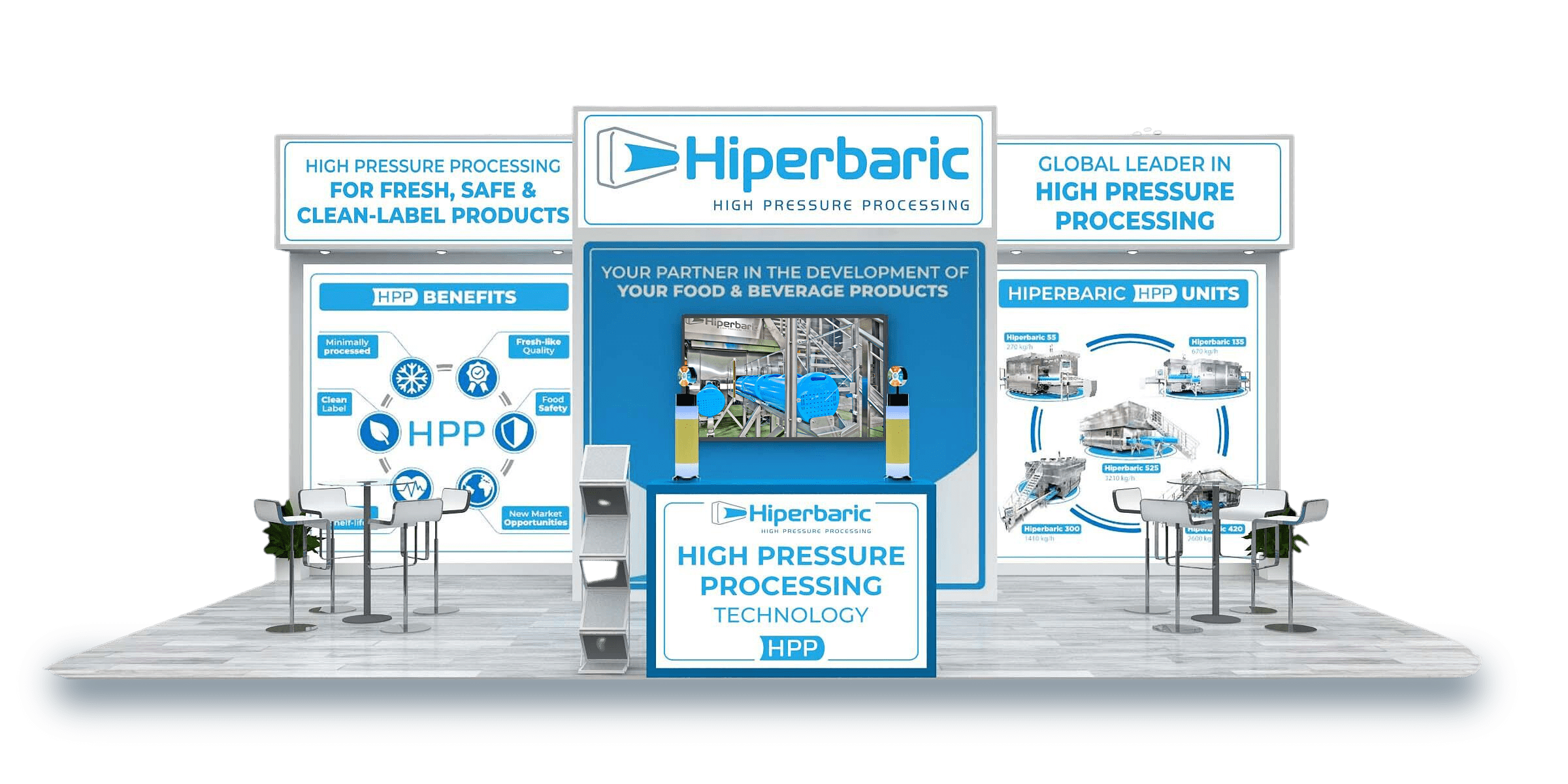 Stand Hiperbaric Gulfood Manufacturing