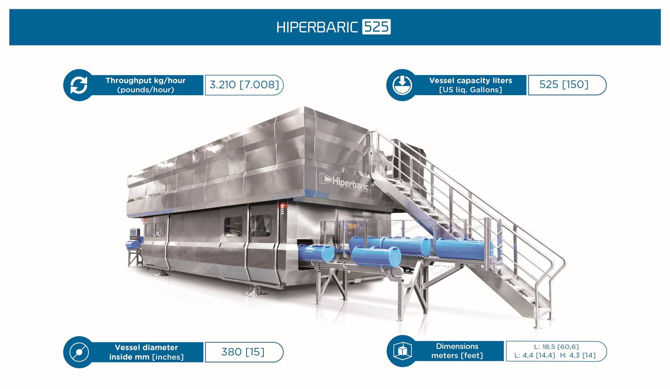 Máquina Hiperbaric 525