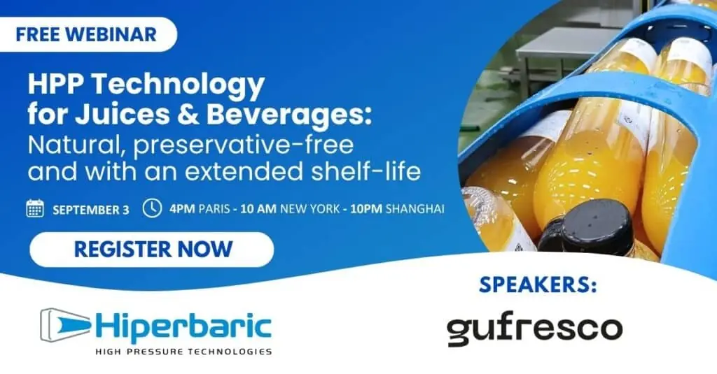Webinar - HPP for Juices & Beverages