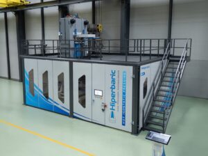 Hiperbaric HIP 38 Press for Thermal post-Processing of Materials Hiperbaric HIP 38 press