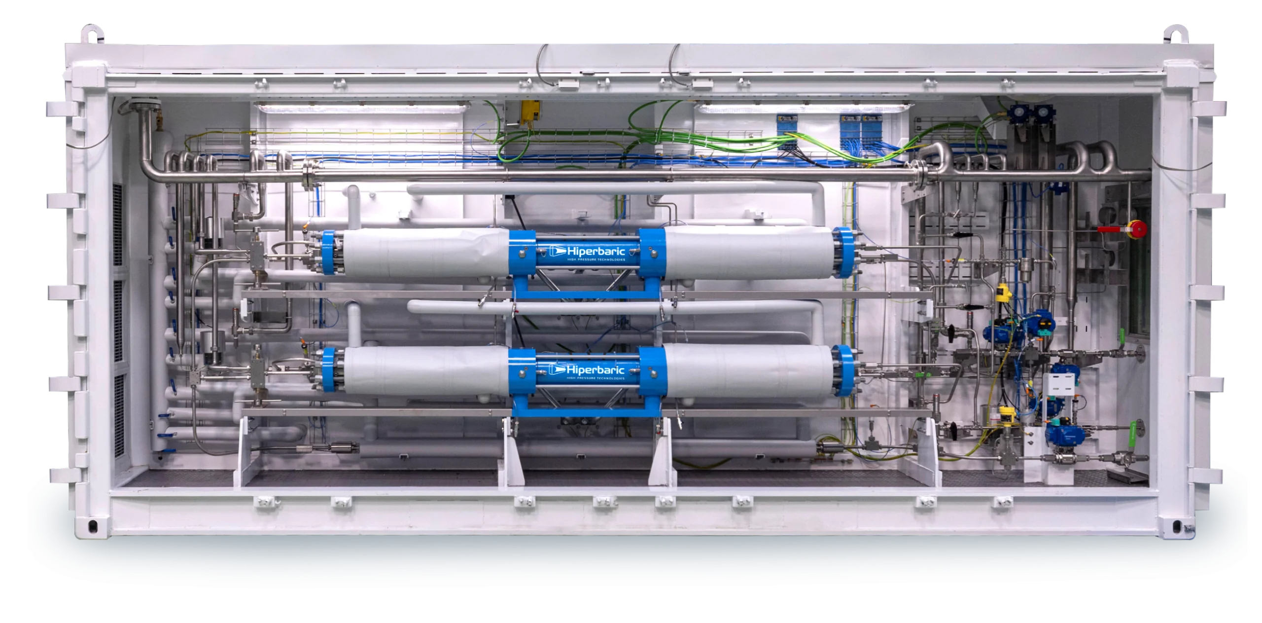 Hiperbaric H2 compressor Group SIN PUERTAS